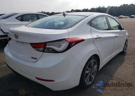 2014 Hyundai Elantra Se из США, поврежденный, VIN 5NPDH4AE2EH468687